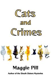 Book cover for "Cats and Crimes" by Maggie Pill