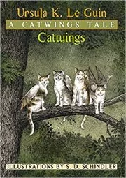 Book cover for "Catwings" by Ursula K Le Guin