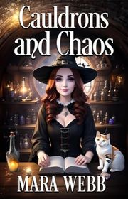 Book cover for "Cauldrons and Chaos" by Mara Webb