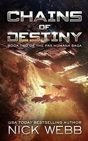Book cover for "Chains of Destiny" by Nick Webb