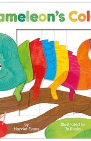 Book cover for "Chameleon's Colors" by Harriet Evans