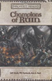 Book cover for "Champions of Ruin" by Jeff Crook