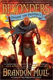 Book cover for "Chasing the Prophecy" by Brandon Mull