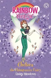 Book cover for "Chelsea the Chimpanzee Fairy" by Daisy Meadows