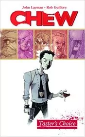 Book cover for "Chew" by John Layman