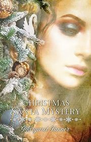 Book cover for "Chocolate Santa Mystery" by Margaret Tanner