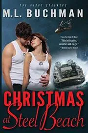 Book cover for "Christmas at Steel Beach" by ML Buchman