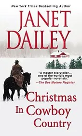 Book cover for "Christmas in Cowboy Country" by Janet Dailey