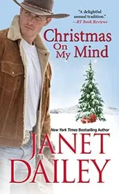 Book cover for "Christmas on My Mind" by Janet Dailey