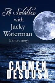 Book cover for "Christmas with Jacky Waterman" by Carmen DeSousa