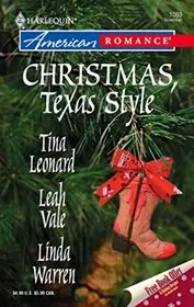 Book cover for "Christmas, Texas Style" by Tina Leonard