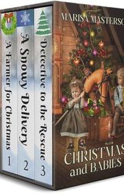 Book cover for "Christmas and Babies" by Marisa Masterson
