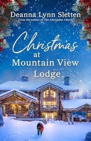 Book cover for "Christmas at Mountain View Lodge"