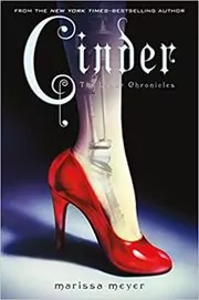 Book cover for "Cinder" by Marissa Meyer