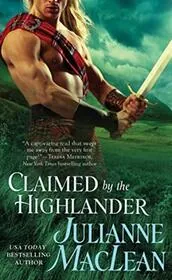 Book cover for "Claimed by the Highlander" by Julianne MacLean