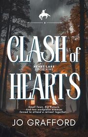 Book cover for "Clash of Hearts" by Jo Grafford