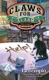 Book cover for "Claws for Alarm" by TC LoTempio