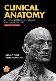 Book cover for "Clinical Anatomy" by Harold Ellis