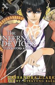 Book cover for "Clockwork Angel" by Cassandra Clare