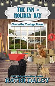 Book cover for "Clue in the Carriage House" by Kathi Daley