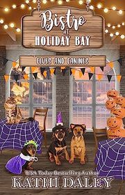Book cover for "Clues and Canines" by Kathi Daley
