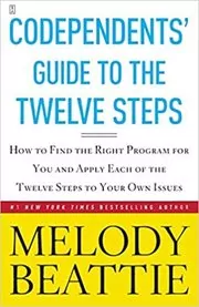 Book cover for "Codependents' Guide to the Twelve Steps" by Melody Beattie