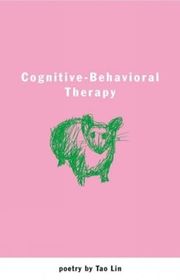 Book cover for "Cognitive-Behavioral Therapy" by Tao Lin