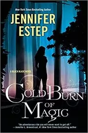 Book cover for "Cold Burn of Magic" by Jennifer Estep