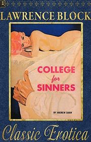 Book cover for "College for Sinners" by Lawrence Block