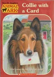Collie with a Card
