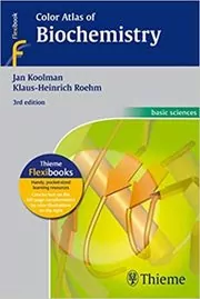 Book cover for "Color Atlas of Biochemistry" by Jan Koolman