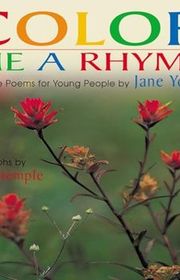 Book cover for "Color Me A Rhyme" by Jane Yolen
