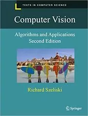 Book cover for "Computer Vision" by Richard Szeliski