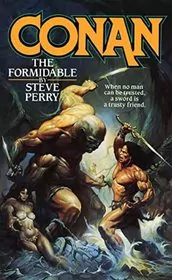 Book cover for "Conan the Formidable" by Steve Perry