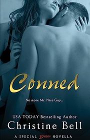 Book cover for "Conned" by Christine Bell