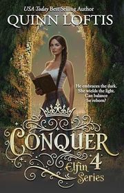 Book cover for "Conquer" by Quinn Loftis