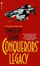 Book cover for "Conquerors' Legacy" by Timothy Zahn