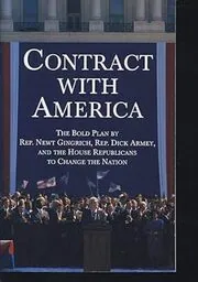 Book cover for "Contract With America"