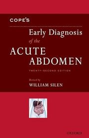 Book cover for "Cope's Early Diagnosis of the Acute Abdomen" by William Silen
