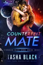 Book cover for "Counterfeit Mate" by Tasha Black