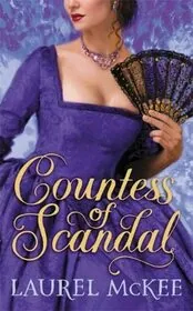Book cover for "Countess of Scandal" by Amanda McCabe
