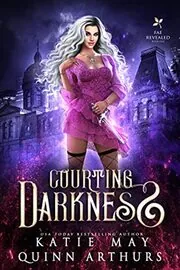 Book cover for "Courting Darkness" by Katie May