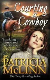 Book cover for "Courting a Cowboy" by Patricia McLinn