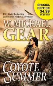 Book cover for "Coyote Summer" by W Michael Gear
