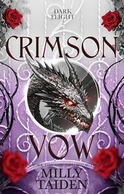 Book cover for "Crimson Vow" by Milly Taiden