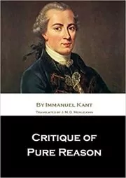 Book cover for "Critique of Pure Reason" by Immanuel Kant