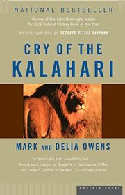 Book cover for "Cry of the Kalahari" by Delia Owens