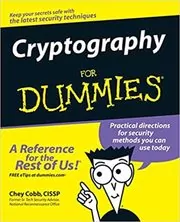 Book cover for "Cryptography For Dummies" by Chey Cobb