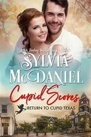 Book cover for "Cupid Scores" by Sylvia McDaniel