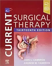 Book cover for "Current Surgical Therapy" by Andrew M. Cameron